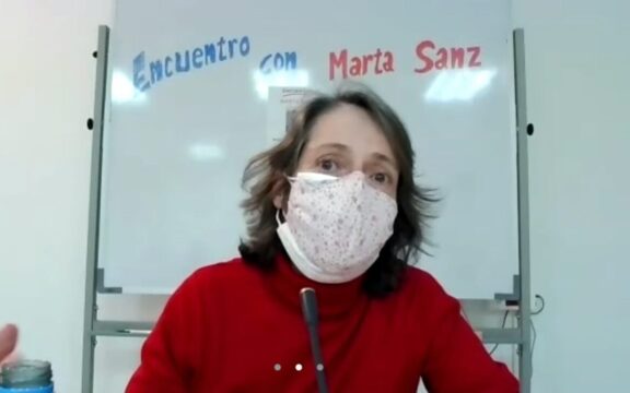 Marta Sanz comparte su experiencia sobre el oficio de escribir